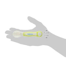 Set Cucchiaio e Forchetta Per Neonati Lime - BabyLud