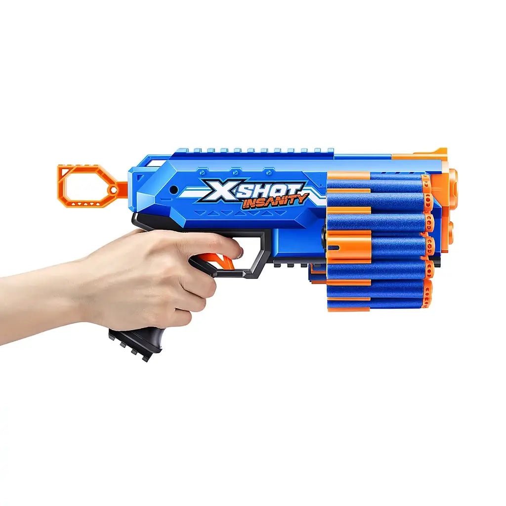 Set da 2 Blaster X - Shot Insanity Manic Zuru 48 Dardi - BabyLud