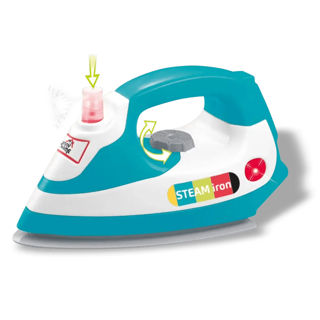 Set Lavanderia Lavatrice Ferro da Stiro Asse da Stiro - BabyLud