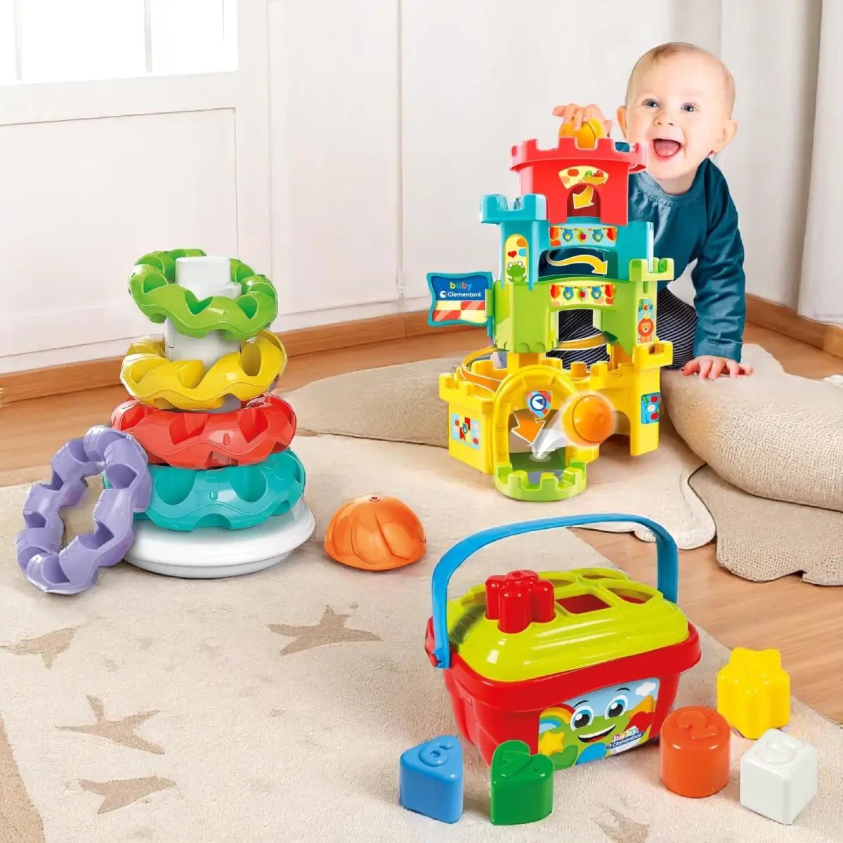 Set Prime Attività 3 in 1 Giocattoli per Bambini 10 - 36 mesi - BabyLud