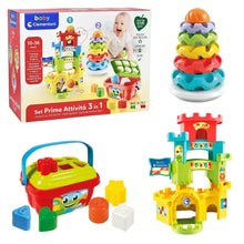Set Prime Attività 3 in 1 Giocattoli per Bambini 10 - 36 mesi - BabyLud