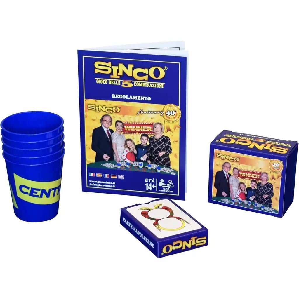 Sinco Gioco Da Tavolo Tombola Napoletana Per Tutta la Famiglia - BabyLud