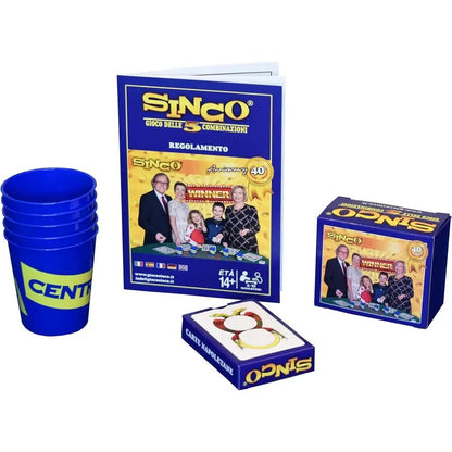 Sinco Gioco Da Tavolo Tombola Napoletana Per Tutta la Famiglia - BabyLud