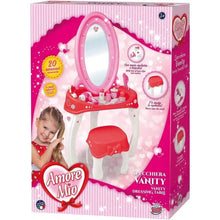 Specchiera con Sgabello Amore Mio Vanity - BabyLud