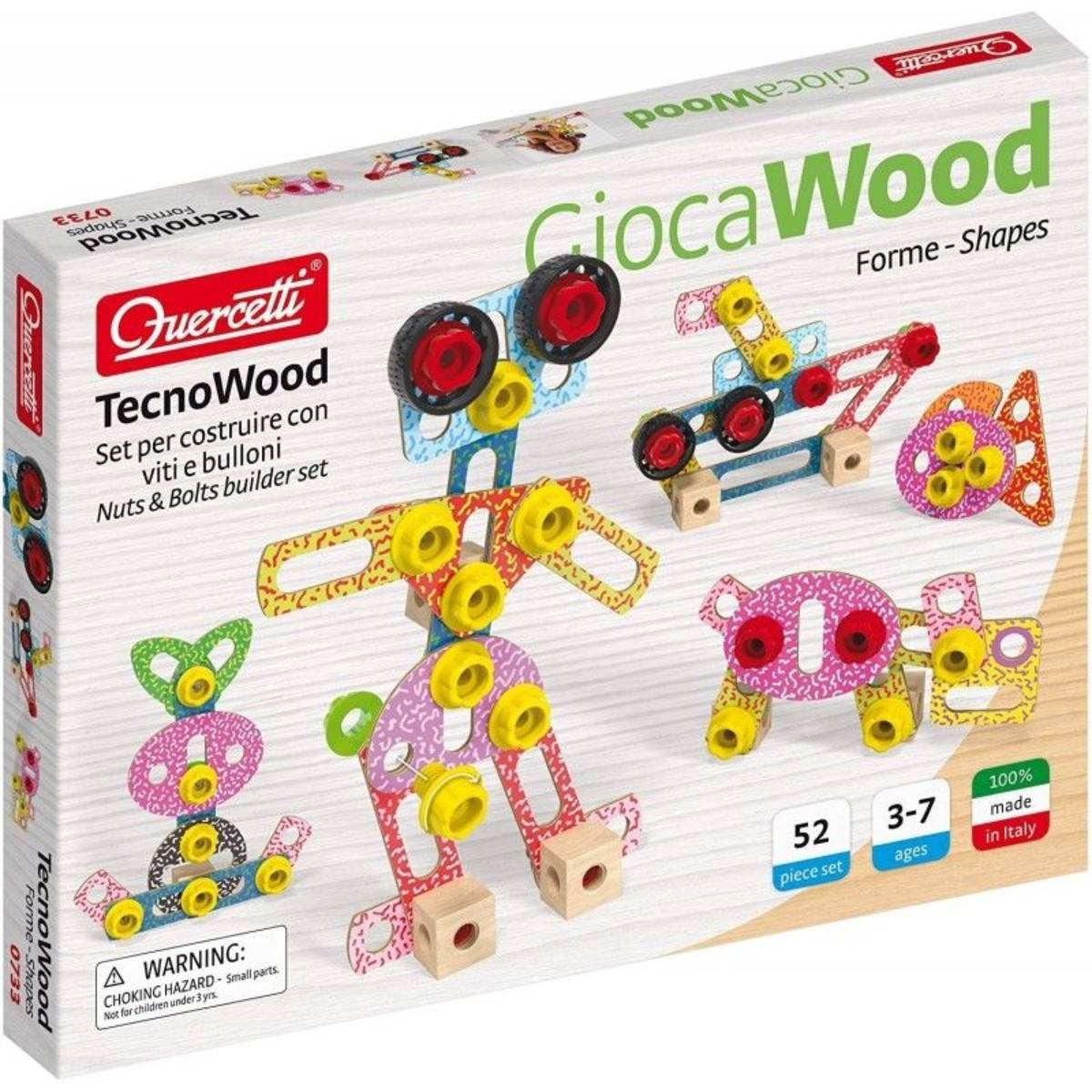 Tecno Wood Set Di Forme 0733 - BabyLud