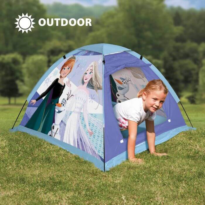 Tenda Da Gioco Disney Frozen 2 Interno Esterno - BabyLud