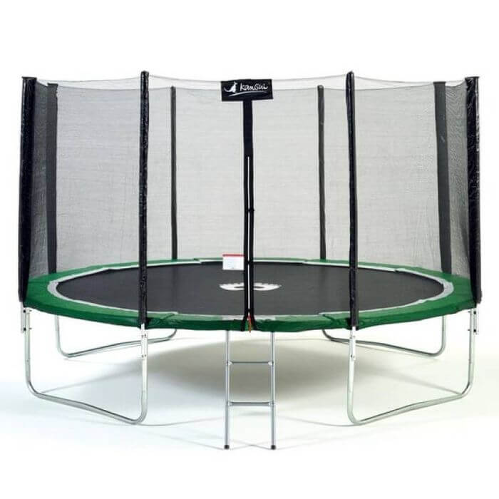Trampolino Elastico Ø 430 cm con Rete e Scala - BabyLud