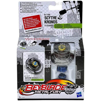 Trottola Beyblade Metal Fury Scythe Kronos - BabyLud