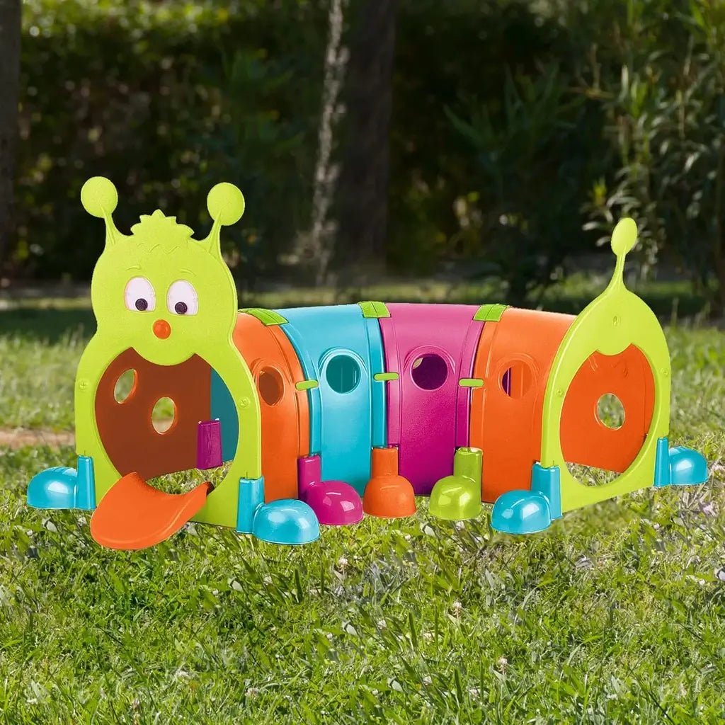 Tunnel a Forma di Bruco Gioco per Bambini Febergus - BabyLud