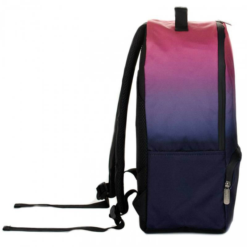 Zaino Be You Unisex Nero - Fucsia - BabyLud