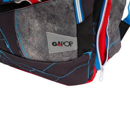 Zaino Scuola Estensibile GoPop Raptor Round - BabyLud