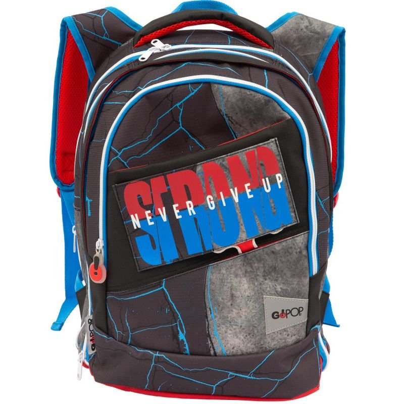 Zaino Scuola Estensibile GoPop Raptor Round - BabyLud