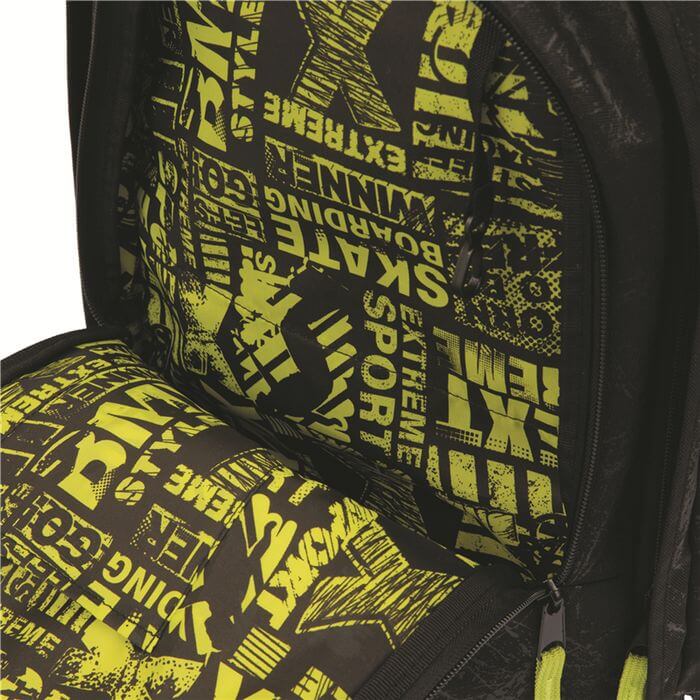 Zaino WayOut per Scuola e Tempo Libero Giallo - BabyLud